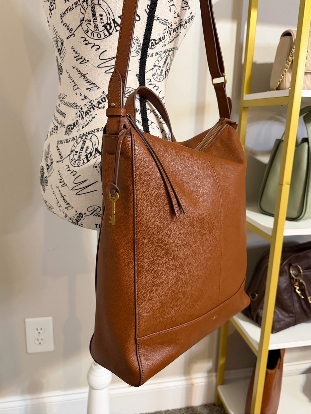 Fossil Elina Convertible Backpack Shoulder Bag Crossbody - Picture 2 of 14
